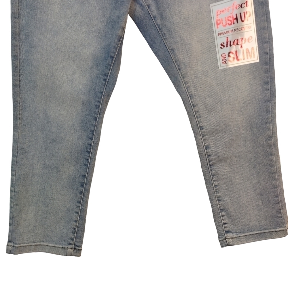 Bold Elements Tummy Control Push Up Capri Jeans S… - image 5